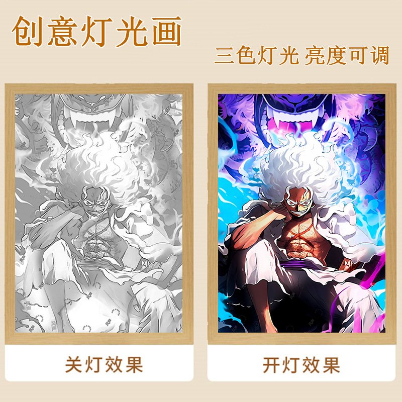 Luffy gear 5 Led Frame