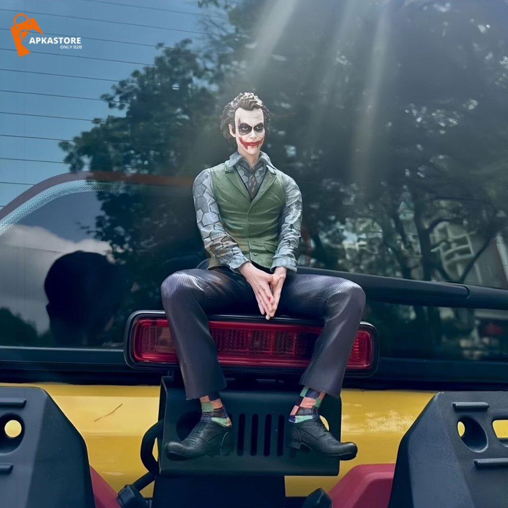 Joker car action figure