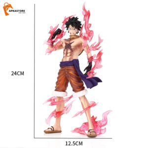 Luffy Gear 2 Flame Standing 24cm