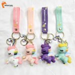 Unicorn 4 Designs 3D Keychain Set (12pcs Packet) 38/-per piece