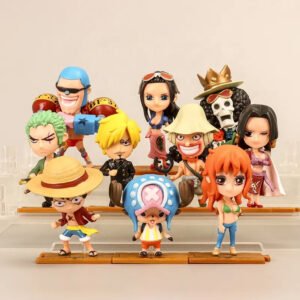 One Piece 10pcs Set 8-9cm