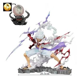 Luffy holding thunder with skull With blister and Box