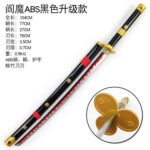 Zoro Black Enma Wooden Katana 104cm