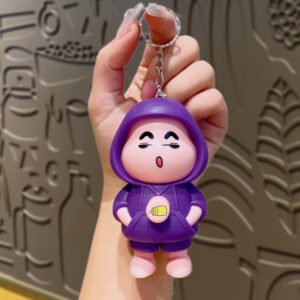 Shinchan Purple Face Changing Keychain (Pack of 12) 42/- Per Piece