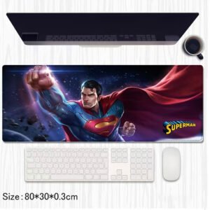 High Quality Super-Man Desk Mat