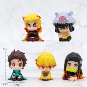 Demon Slayer 5cm Minifigure Set of 5pcs