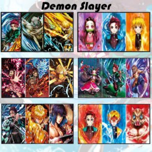 Demon Slayer 3d Poster Mix Pack of 5 OPP Packing (95/- PP)