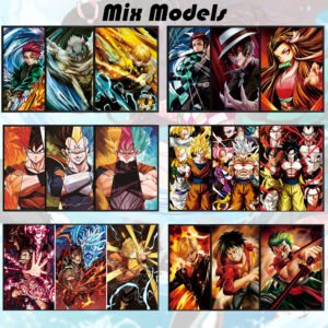Anime 3d Poster Mix Pack of 10 OPP Packing (90/- PP)