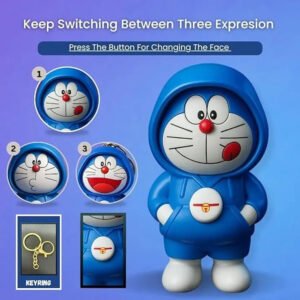 Blue Doraemon Face Changing Keychain (Pack of 12) 42/- PP