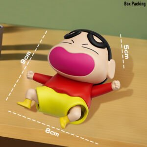 Shinchan Red Crying Moveable Figure (With Box)