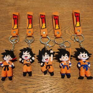 Goku 5 Design 3d Keychain (Pack of 12) 40/- PP