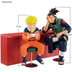 Naaruto and Kakaashi Combo Sitting 10-12cm Action Figure