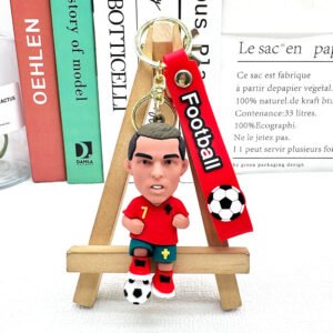 Ronaldo With Football 3d Keychain (Pack of 12) 40/- PP