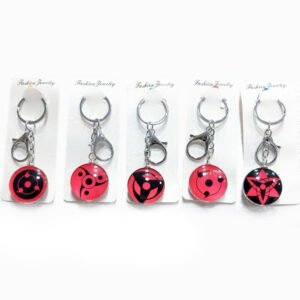 Sharingan Naaruto Keychains (Pack of 12pcs) 35/- Per Piece