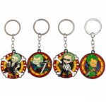 Roronoa Zoro Metal Rotating Keychain (Pack of 10) 45/- Per Piece