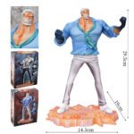 Monkey D. Garp Blue Shirt 29.5cm (Blister+Box)