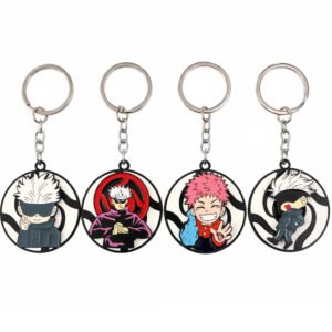 Jujutsu Kaisen Metal Rotating Keychain (Pack of 10) 45/- Per Piece