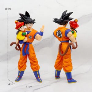 Goku Standing With Son Gohan 30cm Figure