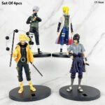 Naaruto Set Of 4pcs 17-18cm (270/- PP)